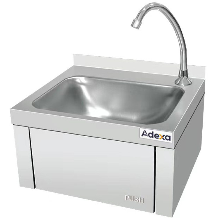 Commercial Hand wash sink Knee control Stainless steel - CEYLS43A Commercial Hand wash sink Knee control Stainless steel - CEYLS43A