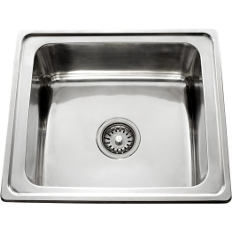Stainless Steel Sink Single Bowl 480x420x160mm | CaterEq CEYNG204