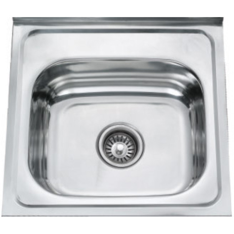 Stainless Steel Sink Single Bowl 450x500x170mm | CaterEq CEYNG212