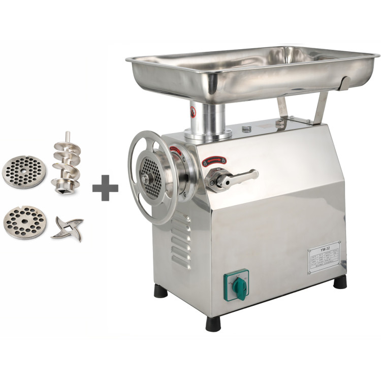 Commercial Electric Meat Grinder/Mincer Stainless Steel 510×350×560mm | CaterEq CEYW32