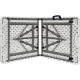 Folding Catering Table 4ft White Plastic - CEHQZ122