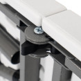 Folding Catering Table 4ft White Plastic - CEHQZ122