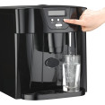 2-in-1 Ice Maker & Cold Water Dispenser Countertop 12kg/24h 0.6kg bin - CEZB10B