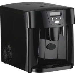 2-in-1 Ice Maker & Cold Water Dispenser Countertop 12kg/24h 0.6kg bin - CEZB10B