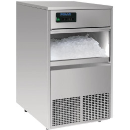 Commercial Bullet Ice Machine 80kg/24h 25kg Bin 500x610x893mm - CEZB80A