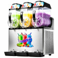 Commercial 3 Tank Slush Machine 36L 600 x 550 x 790mm with Digital Control Panel | CaterEq CEZBGM312 Commercial 3 Tank Slush Machine 36L 600 x 550 x 790mm with Digital Control Panel | CaterEq CEZBGM312