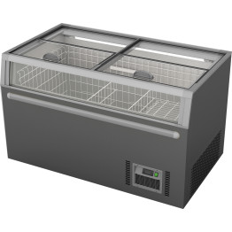 Island Showcase Freezer 1450x850x870mm 320 Litre- CEZCDL145SS4