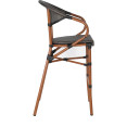 Textilene Outdoor High Barstool Aluminium Wood - CEZF3030CWOOD