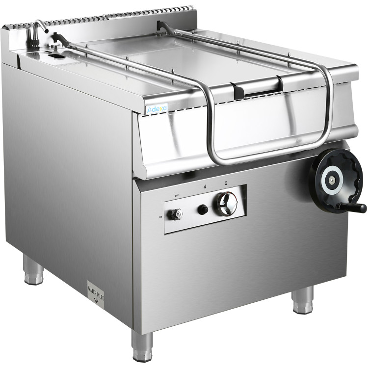 Professional Gas Tilting Bratt pan 80 litres 900mm Depth - CEZHRS80