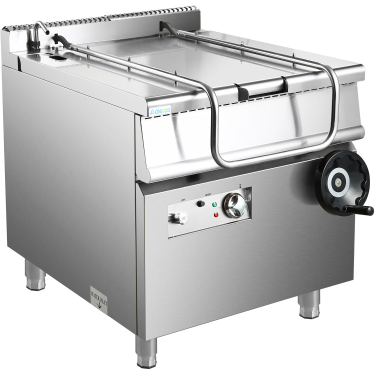 Professional Electric Tilting Bratt pan 80 litres 12kW 900mm Depth - CEZHTS80