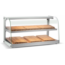 Commercial Countertop Display Cabinet 150 Litres Stainless steel - CEZW150R