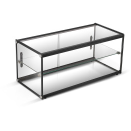 Neutral Display Case Black 827x368x366mm - CEZW90 Neutral Display Case Black 827x368x366mm - CEZW90
