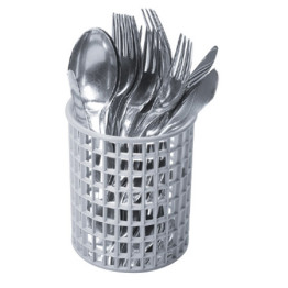 Commercial Round Cutlery Basket 125mm - CE0189