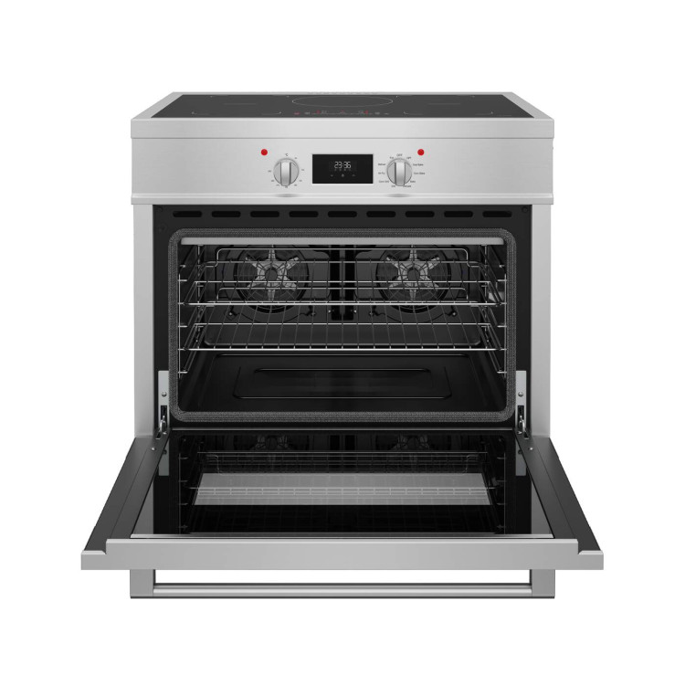 Commercial Stainless Steel Induction Range Cooker with 5 Zone Hob, 120L Oven, Air Fry & Rotisserie 895 x 620 x 884–914mm | CaterEq CEALTAY700