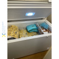Chest freezer Solid Stainless steel lid 345 litres - CEBD355JA