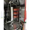 Commercial Gyros/Kebab grill Gas Fixed body Top motor 3 burners 10.5kW - CEDN220