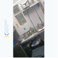 Loading table Right side 1200x650x850mm With sink With splashback Stainless steel - CEDWITA1265R