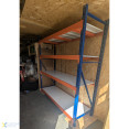 Long Span Warehouse Racking 2000x900x2400mm 4 Shelves 600kg Capacity | CaterEq CEFUJI430 Long Span Warehouse Racking 2000x900x2400mm 4 Shelves 600kg Capacity | CaterEq CEFUJI430