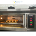 Bakery oven Electric 1 chamber 2 x 400x600mm trays 400°C Digital controls 6.6kW 220V - CEHTD20KI