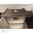 Stainless Steel Gastronorm Container Lid GN1/2 | CaterEq CEJJD12LID Stainless Steel Gastronorm Container Lid GN1/2 | CaterEq CEJJD12LID