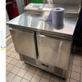 Refrigerated Prep Table 2 doors Sandwich top 5xGN1/6 - CEP22