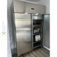 967lt Commercial Refrigerator Stainless steel Upright cabinet Twin door Ventilated cooling - CER800V