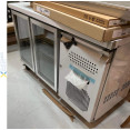 Professional Refrigerated Counter 2 glass doors Depth 600mm - CERS21VG