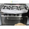 Professional Gas range 6 burners 30kW Gas oven 5.8kW - CETHG7F6PWFG1