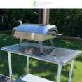 Commercial Work Table Stainless Steel Bottom Shelf 1000x600x900mm - CEWTG600X1000