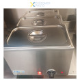 Commercial Bain Marie 3xGN1/3 Including 3 containers with lid - CEZCK165B3