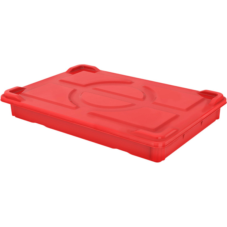 Pizza Dough Box 10.9L Red Polypropylene (PP) 570x384x74mm | CaterEq CEGZFH610