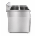 Commercial 6 Zone Induction Range 16.8kW 6 × 2.8kW 1100mm 220V | CaterEq CEALTAY400