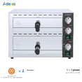Commercial Double Deck Pizza Oven for 12" Pizzas 2.26kW 230V | CaterEq CEFP03A