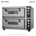 Commercial Pizza Oven Electric 2 Chambers 500×500mm 4+4 250mm diameter pizza 500°C Mechanical Controls 8.4kW 400V | CaterEq CEPS552 Commercial Pizza Oven Electric 2 Chambers 500×500mm 4+4 250mm diameter pizza 500°C Mechanical Controls 8.4kW 400V | CaterEq CEPS552