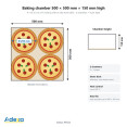 Commercial Pizza Oven Electric 2 Chambers 500×500mm 4+4 250mm diameter pizza 500°C Mechanical Controls 8.4kW 400V | CaterEq CEPS552 Commercial Pizza Oven Electric 2 Chambers 500×500mm 4+4 250mm diameter pizza 500°C Mechanical Controls 8.4kW 400V | CaterEq CEPS552