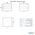 Commercial Double Deck Pizza Oven for 12" Pizzas 2.26kW 230V | CaterEq CEFP03A
