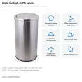 Commercial Swing Lid Waste Bin 70 Litres Satin | CaterEq CEJY940070LSATIN Commercial Swing Lid Waste Bin 70 Litres Satin | CaterEq CEJY940070LSATIN