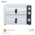 Commercial Double Deck Pizza Oven for 12" Pizzas 2.26kW 230V | CaterEq CEFP03A