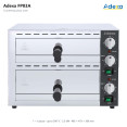Commercial Double Deck Pizza Oven for 12" Pizzas 2.26kW 230V | CaterEq CEFP03A