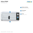 Commercial Single Deck Pizza Oven for 12" Pizzas 1.13kW 230V | CaterEq CEFP04D