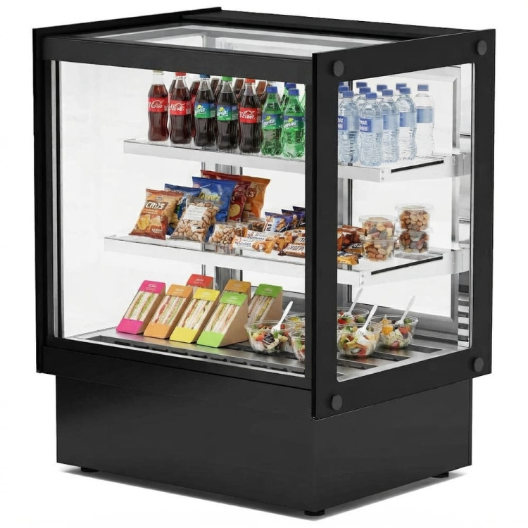 Commercial Heated Food Display Cabinet 215L 30 to 80°C 2 Glass Shelves 900 × 560 × 880mm | CaterEq CEHL900RTDH Commercial Heated Food Display Cabinet 215L 30 to 80°C 2 Glass Shelves 900 × 560 × 880mm | CaterEq CEHL900RTDH