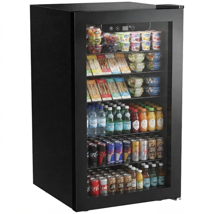 Commercial Wine & Beverage Cooler 68L Glass Door 4-16°C 430 x 460 x 740mm | CaterEq CEJC75UELF
