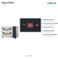 Commercial Pizza Oven Electric 2 chambers 400x400mm 350°C Mechanical controls 5.2kW 230V Hardwired 600x520x480mm | CaterEq CEPS442