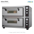 Commercial Pizza Oven Electric 2 Chambers 500×500mm 4+4 250mm diameter pizza 500°C Mechanical Controls 8.4kW 400V | CaterEq CEPS552 Commercial Pizza Oven Electric 2 Chambers 500×500mm 4+4 250mm diameter pizza 500°C Mechanical Controls 8.4kW 400V | CaterEq CEPS552
