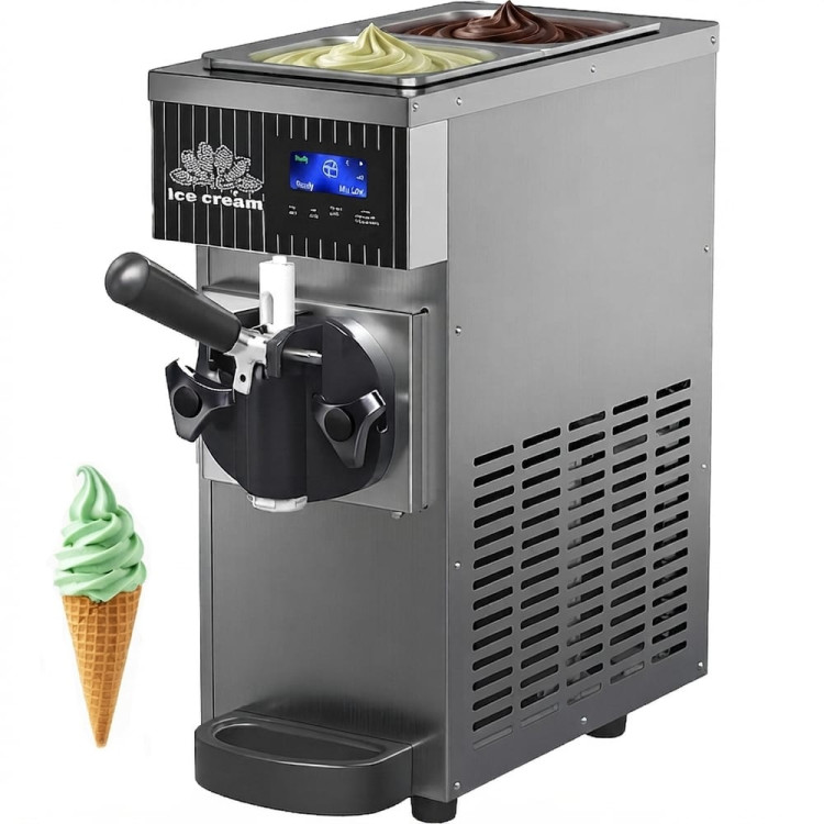 Commercial Standing Soft Serve Ice Cream Machine 5–8L/H 200x500x590mm | CaterEq CEZBBQL68 Commercial Standing Soft Serve Ice Cream Machine 5–8L/H 200x500x590mm | CaterEq CEZBBQL68