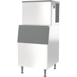 Modular Commercial Cube Ice Maker 240kgs/24h capacity with 170kg Storage Bin| CaterEq CEIM530AAHHC