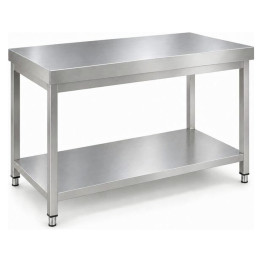 Commercial Stainless Steel 2 Tier Work Table 1000 x 700 x 850mm | CaterEq CEQNH66020