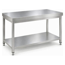 Commercial Stainless Steel 2 Tier Work Table 1100 x 700 x 850mm | CaterEq CEQNH66021
