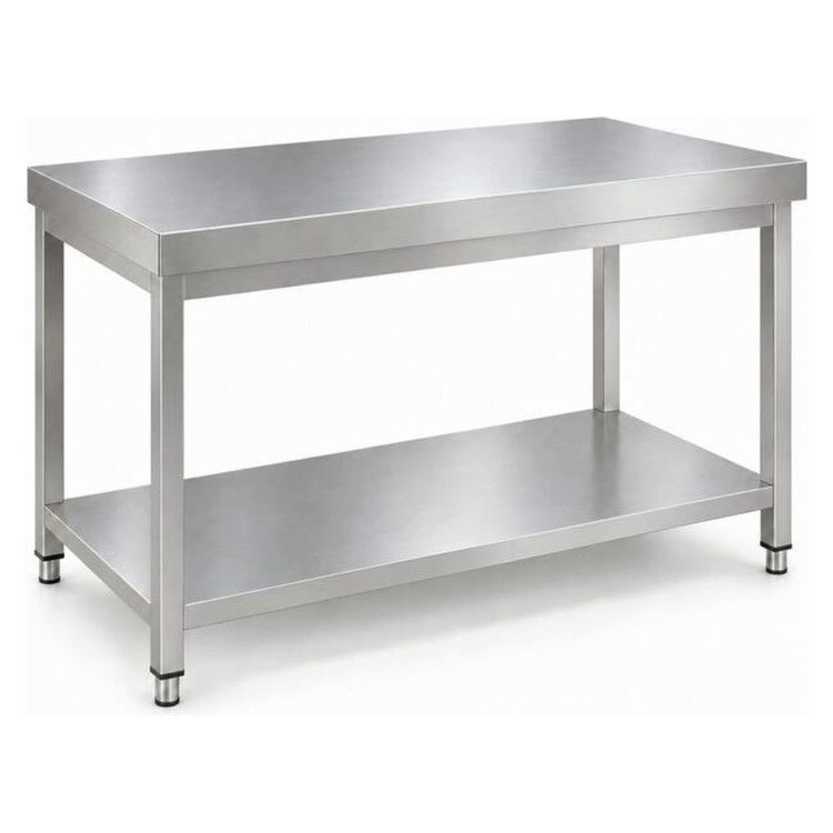 Commercial Stainless Steel 2 Tier Work Table 1100 x 700 x 850mm | CaterEq CEQNH66021