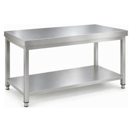 Commercial Stainless Steel 2 Tier Work Table 1300 x 600 x 850mm | CaterEq CEQNH66008